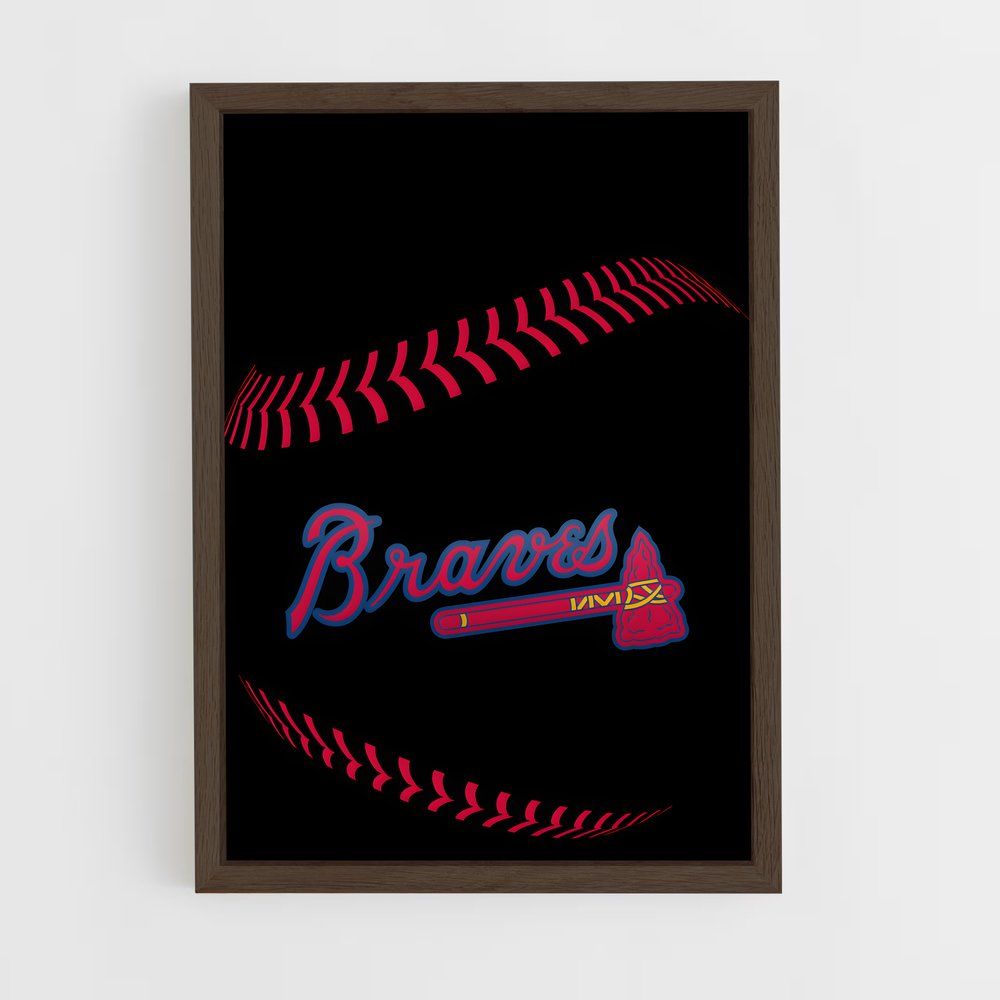 Poster Braves Forever – affiche Baseball (vue 5)